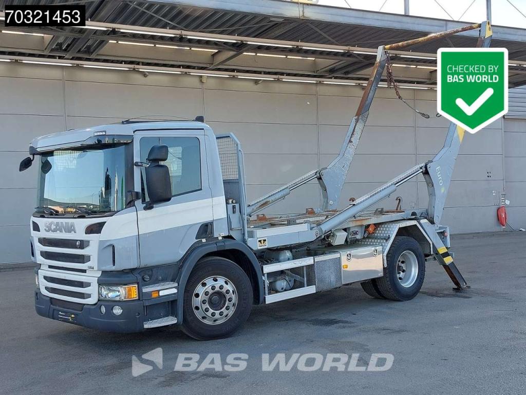 Scania P280 P 4X2 14 tons skiploader Steelsuspension Automatic Euro 6 Foto 1