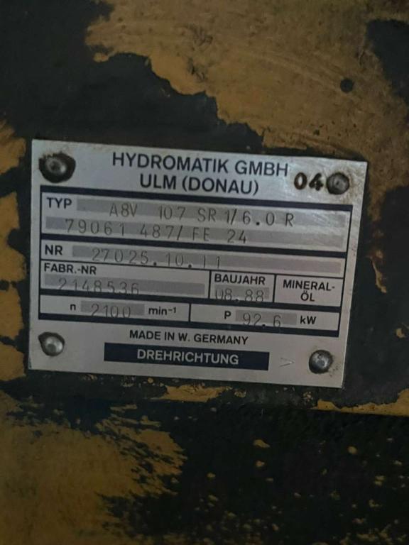 Hydromatik A8V-107 Foto 2