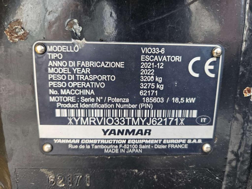 Yanmar VIO33-6 Foto 26