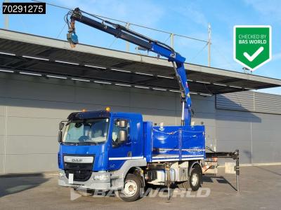 Daf LF 260 LF 4X2 HIAB 111 B-2 HIDUO Crane Automatic ACC Euro 6 in vendita da BAS World B.V.