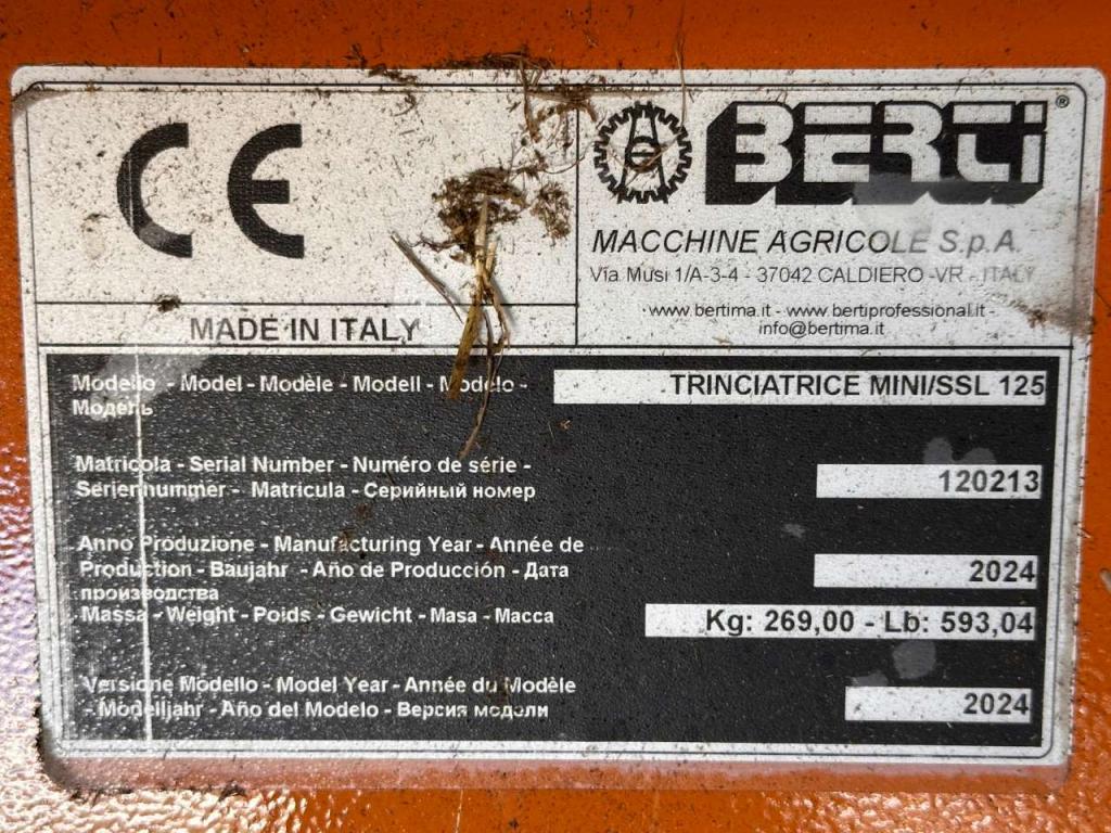 Berti Mini SSL125 Foto 4