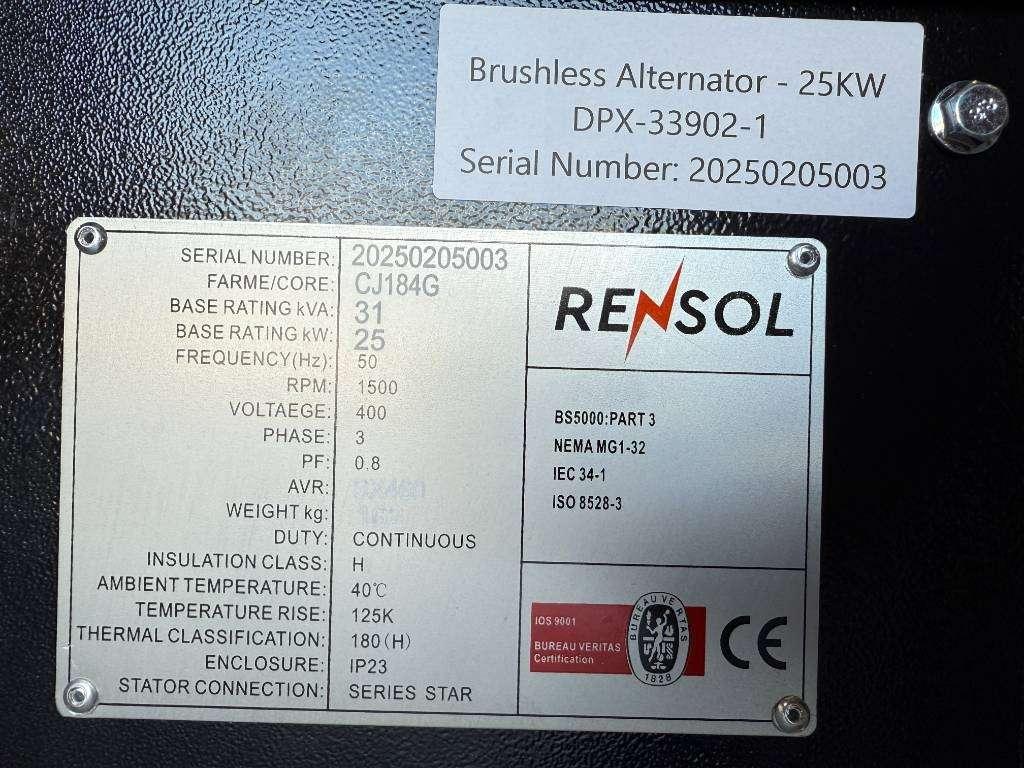 DPX CJ184G - 31 kVA Alternator - DPX-33902 Gruppo elettrogeno Foto 8