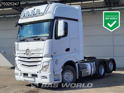 Mercedes-Benz Actros 2551 Actros 6X2 GigaSpace Retarder 2x Tanks Standklima Hydraulik Liftachse in vendita da BAS World B.V.