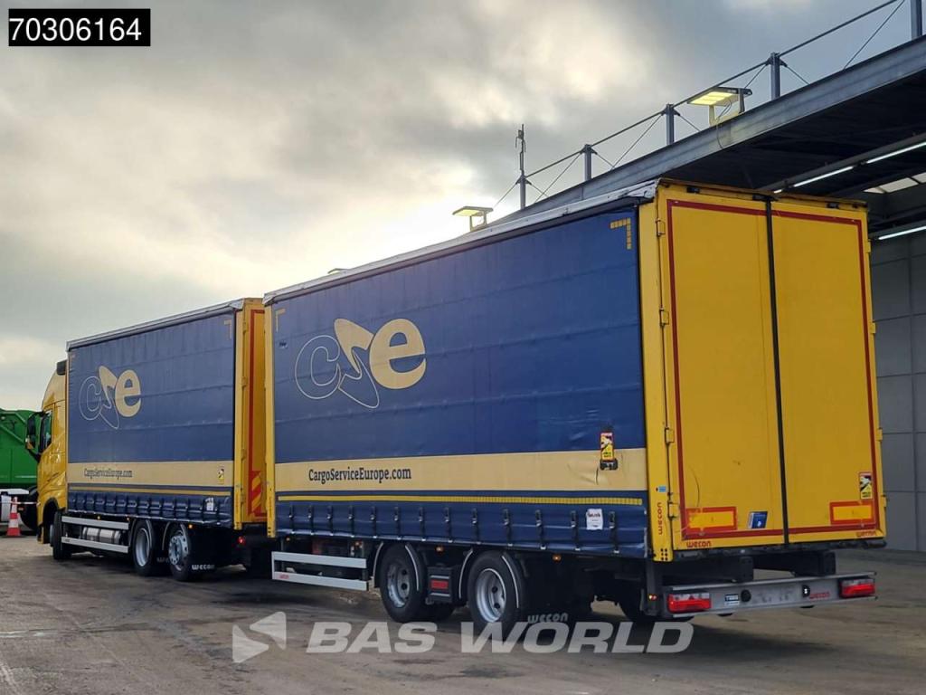 Volvo FH 460 6X2 Curtainsider Combi LNG Engine Sliding roof Lift Axle I-Park cool VEB+ Foto 3