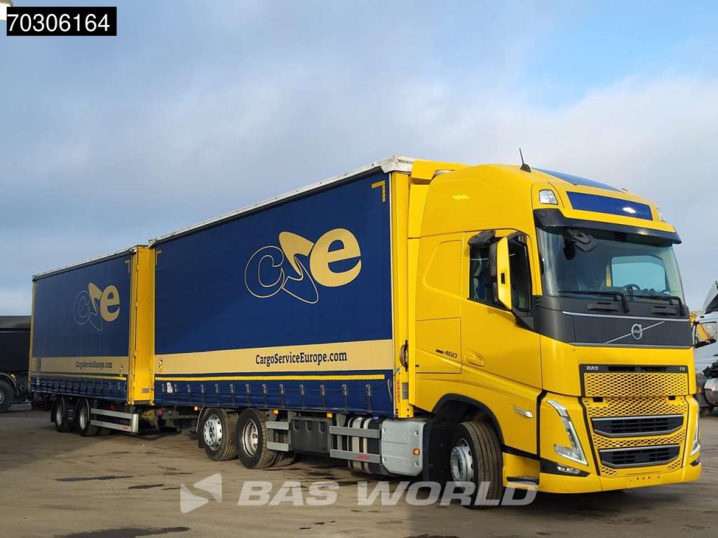 Volvo FH 460 6X2 Curtainsider Combi LNG Engine Sliding roof Lift Axle I-Park cool VEB+ Foto 6