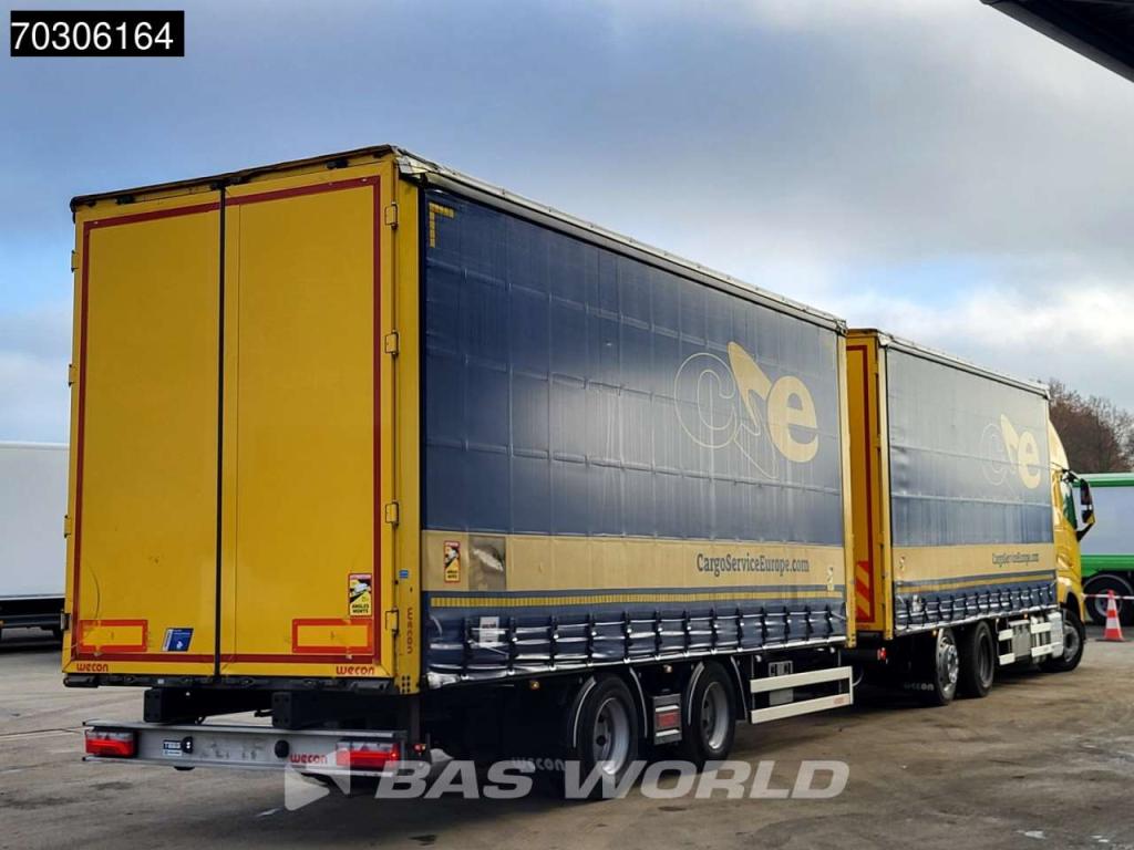 Volvo FH 460 6X2 Curtainsider Combi LNG Engine Sliding roof Lift Axle I-Park cool VEB+ Foto 7