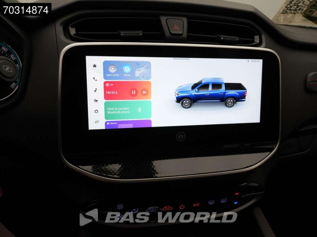 Maxus T90 EV T90 89kWh WLTP 471km Pickup CarPlay Airco Camera 100% Electrisch Nieuw Airco Foto 17