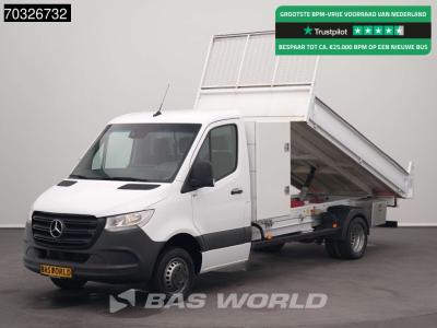 Mercedes-Benz Sprinter 515 CDI Kipper met Kist Dubbellucht 3,5t Trekhaak Airco Cruise MBUX CarPlay Euro6 Tippe Be in vendita da BAS World B.V.