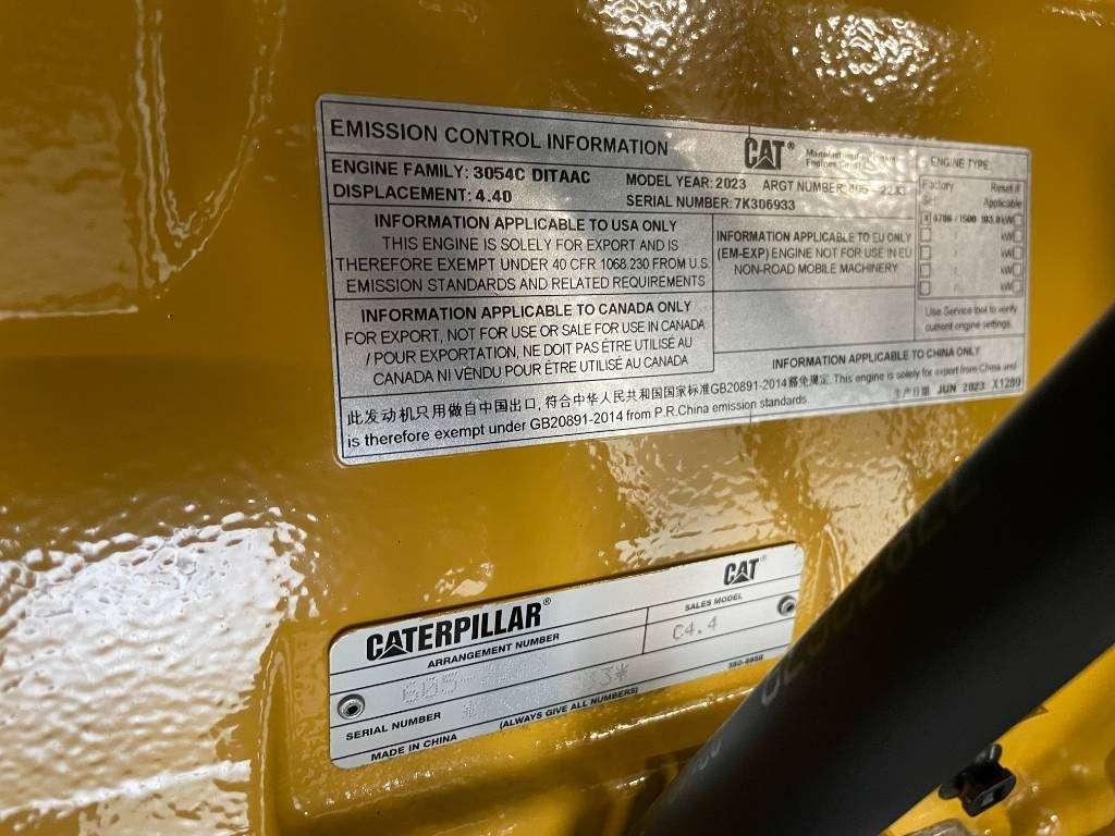 Caterpillar DE110GC - 110 kVA Stand-by Generator - DPX-18208 Foto 12