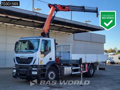 Iveco Stralis 310 4X2 Palfinger PK14002 EH Kran Crane Steel suspension Euro 6 in vendita da BAS World B.V.