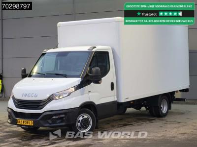 Iveco Daily 35C16 Laadklep Dubbellucht Bakwagen 160PK 3,5t Trekgewicht Airco Euro6 Meubelbak Koffer Airco in vendita da BAS World B.V.