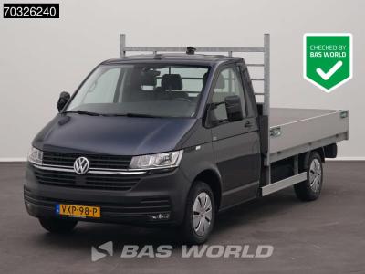 Volkswagen Transporter 110pk Open Laadbak Airco Cruise Euro6 Pritsche Open Box Pickup A/C Cruise control in vendita da BAS World B.V.