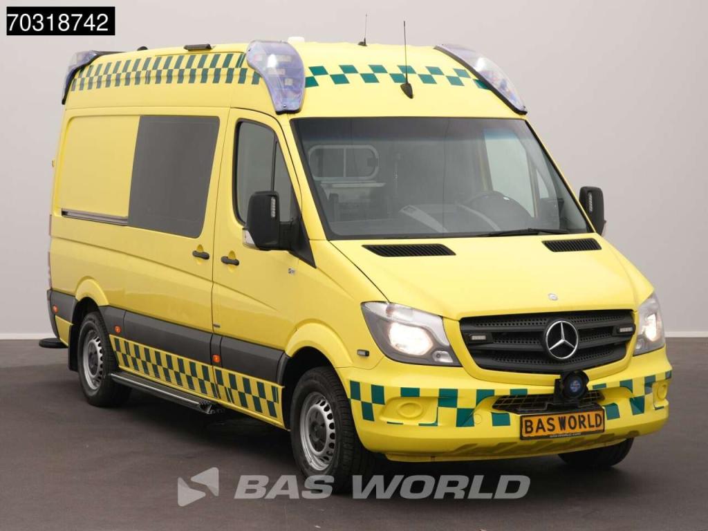Mercedes-Benz Sprinter 316 CDI Automaat Ambulance Luchtvering L2H2 Airco Cruise Camera Krankenwagen Rettungswagen Foto 7