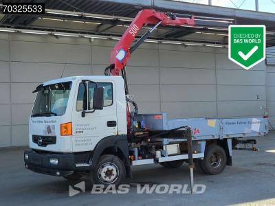 Nissan Atleon 95.19 Atleon 4X2 HMF 503 K1 Crane kran 4m3 tipper Manual Euro 4 in vendita da BAS World B.V.