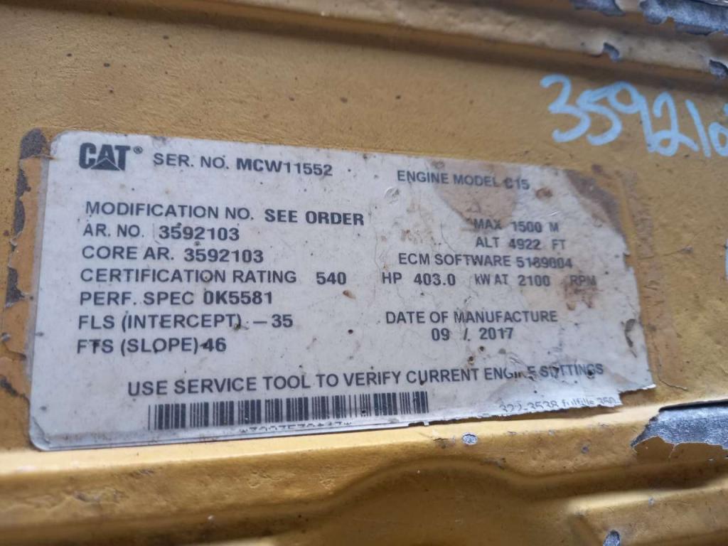 Motore a scoppio per Caterpillar C15 Foto 2