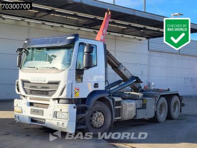 Iveco Stralis 460 Stralis 6X2 20 tons Dalby XHM3C20K Containersystem Lift-Axle Manual Euro 6 in vendita da BAS World B.V.