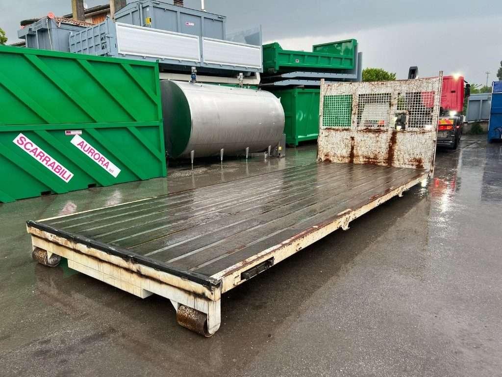 CONTAINER SCARRABILE A PIANALE SENZA SPONDE Foto 4