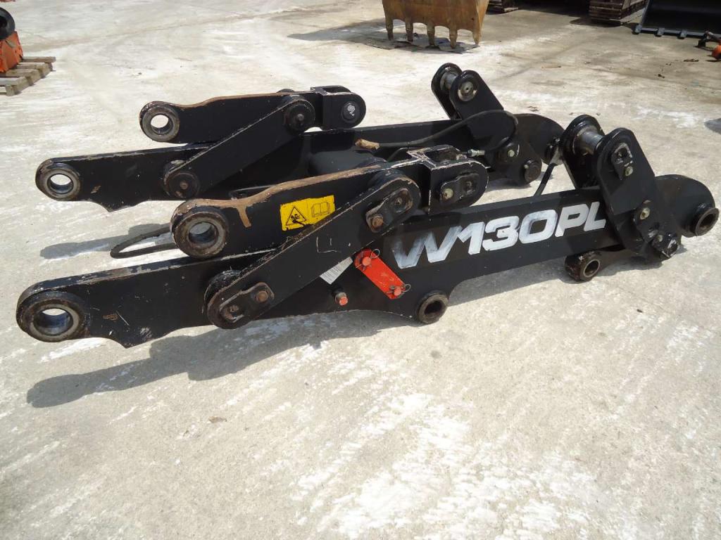 Braccio per pala per Fiat Hitachi W130PL Foto 1