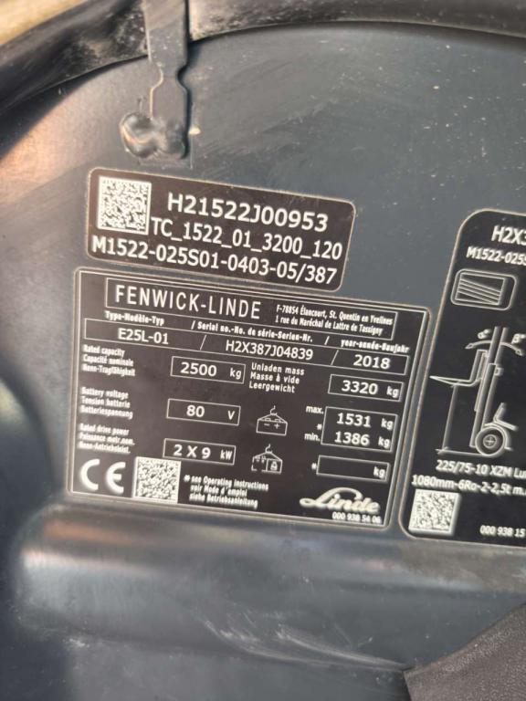 Linde E25L-01 Foto 7