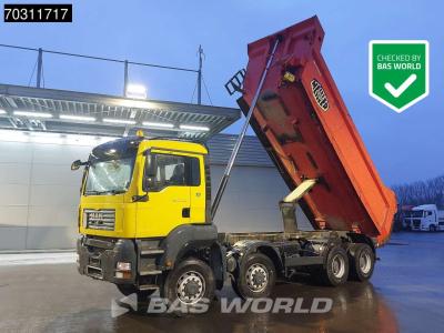 Man TGA 41.440 TGA 8X8 8x8 18m3 Meiller tipper Steelsuspension Big-Axle Manual Euro 4 in vendita da BAS World B.V.