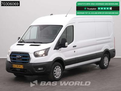 Ford e-Transit Elektrisch 68kWh 317km WLTP L2H2 Navi Airco Cruise Parkeersensoren v+a SYNC4-Display CarP in vendita da BAS World B.V.
