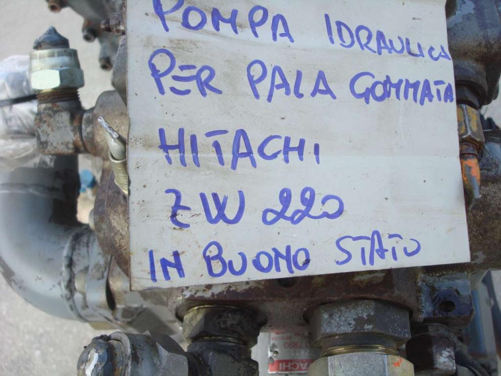 Pompa idraulica per Hitachi ZW220 Foto 4