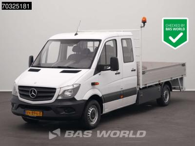 Mercedes-Benz Sprinter 413 CDI Dubbel Cabine Open Laadbak Trekhaak Zwaailampen Euro6 Pritsche DC Doka Towbar Foto 1