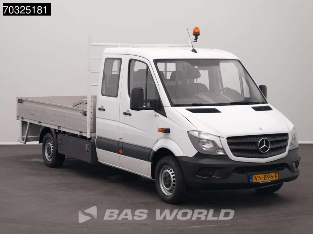 Mercedes-Benz Sprinter 413 CDI Dubbel Cabine Open Laadbak Trekhaak Zwaailampen Euro6 Pritsche DC Doka Towbar Foto 7