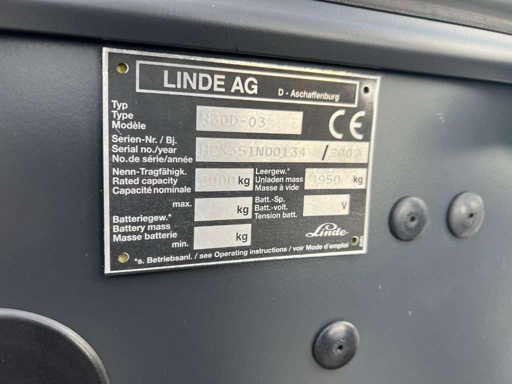 Linde H30D USATO Foto 4