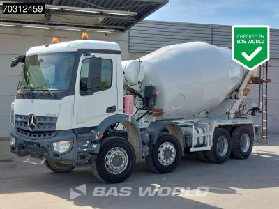 Mercedes-Benz Arocs 3240 Arocs 8X4 9m3 Stetter AM 904 Mixer Steel suspension Big-Axle Automatic Euro 6 in vendita da BAS World B.V.