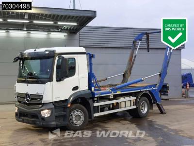 Mercedes Antos 1833 4X2 14 tons JOAB VL 14U Skiploader Automatic Full Air suspension Euro 6 in vendita da BAS World B.V.