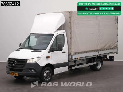 Mercedes Sprinter 519 CDI 3.0L V6 190PK Automaat Bakwagen Schuifzeilen Airco Tacho Euro6 Meubelbak Koffer Sc in vendita da BAS World B.V.