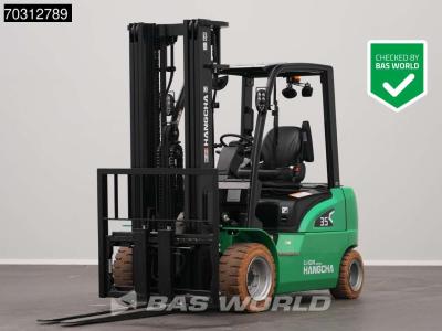 Hangcha CPD35 Li-ion - Triplex - Free lift - Side shift in vendita da BAS World B.V.