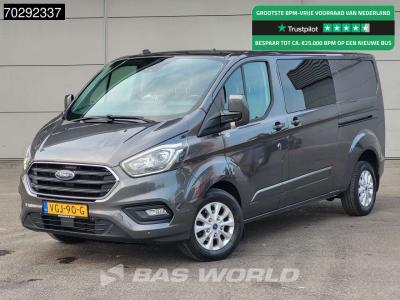 Ford Transit Custom  130PK Dubbel Cabine L2H1 Automaat Limited 2x Schuifdeur LED Airco Cruise Camera Par in vendita da BAS World B.V.