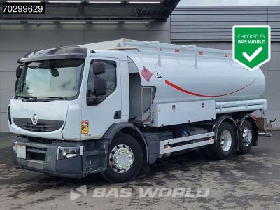 Renault Premium 340 6X2 18540 Liter Fuel tanker Retarder ADR Manual Euro 5 in vendita da BAS World B.V.