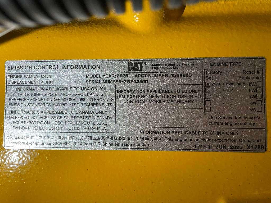 Caterpillar DE88E0 - 88 kVA Generator - DPX-18012 Foto 15