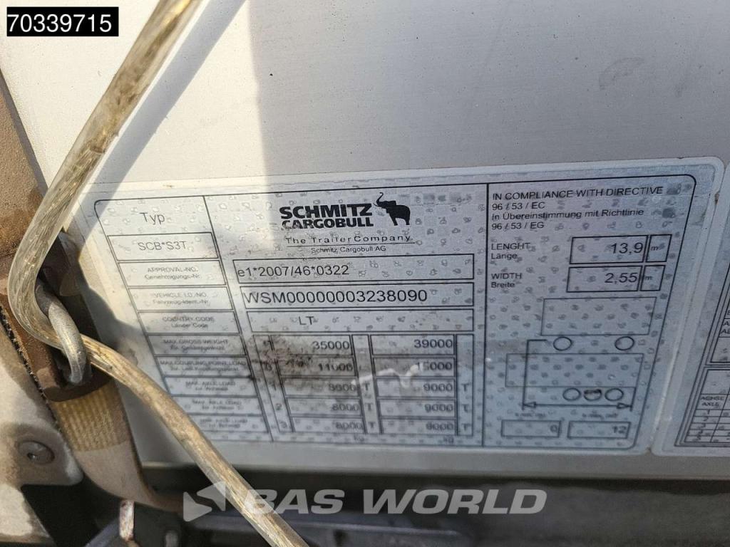 Schmitz SCB*S3T 3 axles Sliding Roof Foto 27