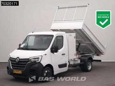 Renault Master 145PK Dubbellucht Kipper 3,5t Trekhaak Airco Cruise Euro6 Tipper Benne Kieper A/C Towbar Cru in vendita da BAS World B.V.