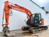 Hitachi ZX135US-6 - Quick Coupler / Automatic Greasing Foto 2 thumbnail