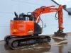 Hitachi ZX135US-6 - Quick Coupler / Automatic Greasing Foto 5 thumbnail