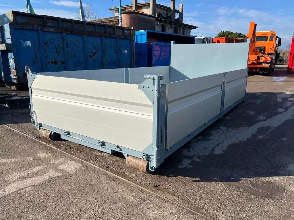 CONTAINER SCARRABILE NUOVO A PIANALE CON SPONDE Foto 7