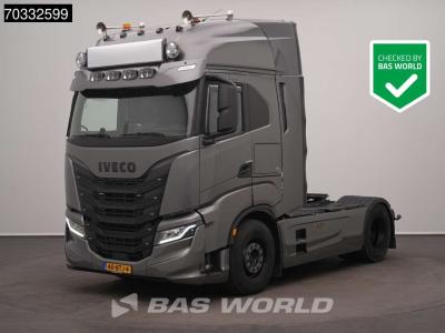 Iveco S-Way 570 4X2 NL-Truck Hydraulic 80%Tyres Navi Standklima ACC Leder in vendita da BAS World B.V.