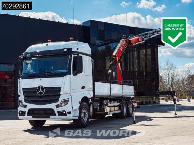 Mercedes Actros 2651 Actros 6X4 Fassi F486 Led Navi Euro 6 in vendita da BAS World B.V.