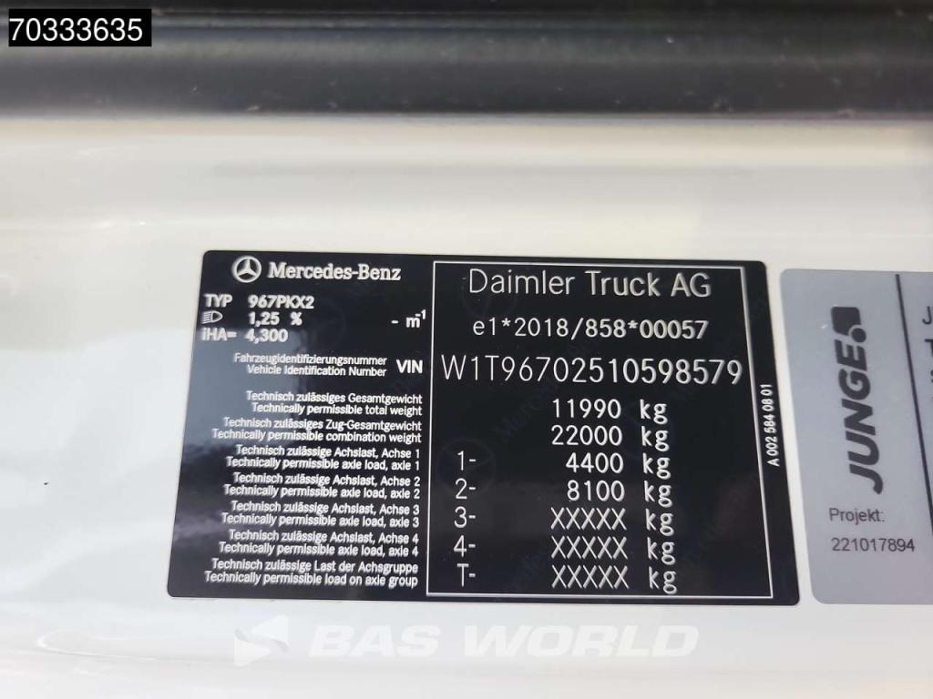 Mercedes-Benz Atego 1223 4X2 12tonner Automatic Airco Euro 6 Foto 30