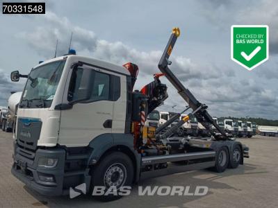Man TGS 26.440 TGS 6X2 NEW! FASSI F235A.0.25 Crane Kran + HYVA 20-57-S Lift + Steering axle Euro 6 in vendita da BAS World B.V.