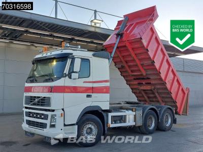 Volvo FH 420 6X4 11m3 Tipper + tractorhead Big-Axle Steelsuspension Manual VEB Euro 3
