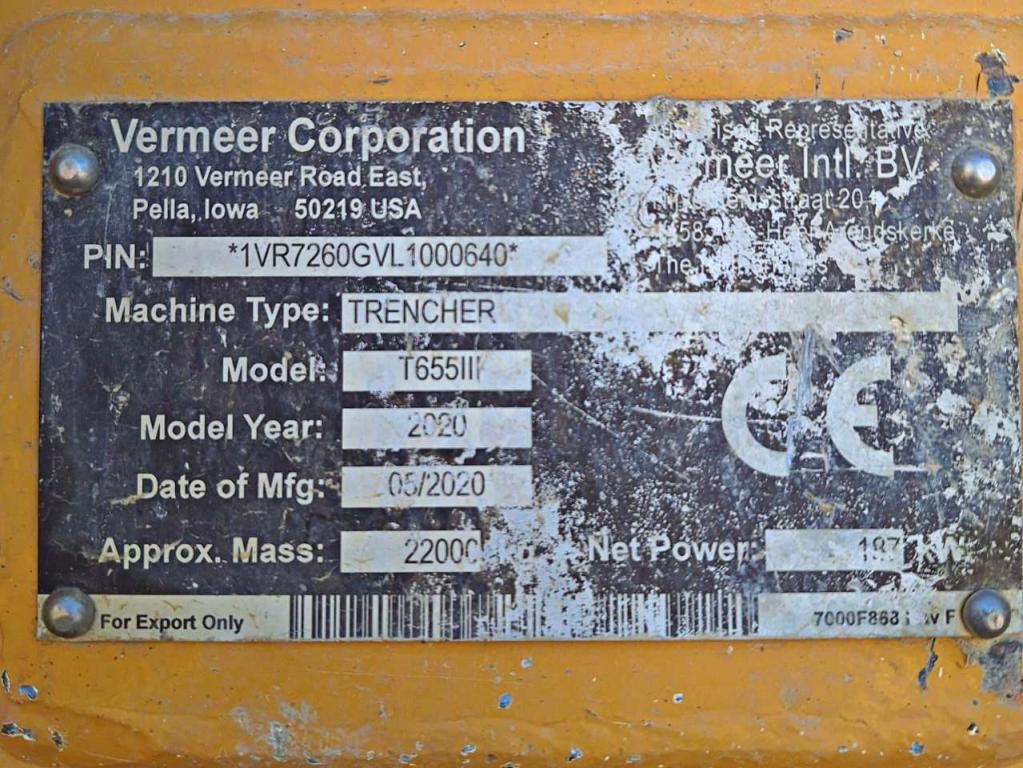Vermeer T655III Foto 8