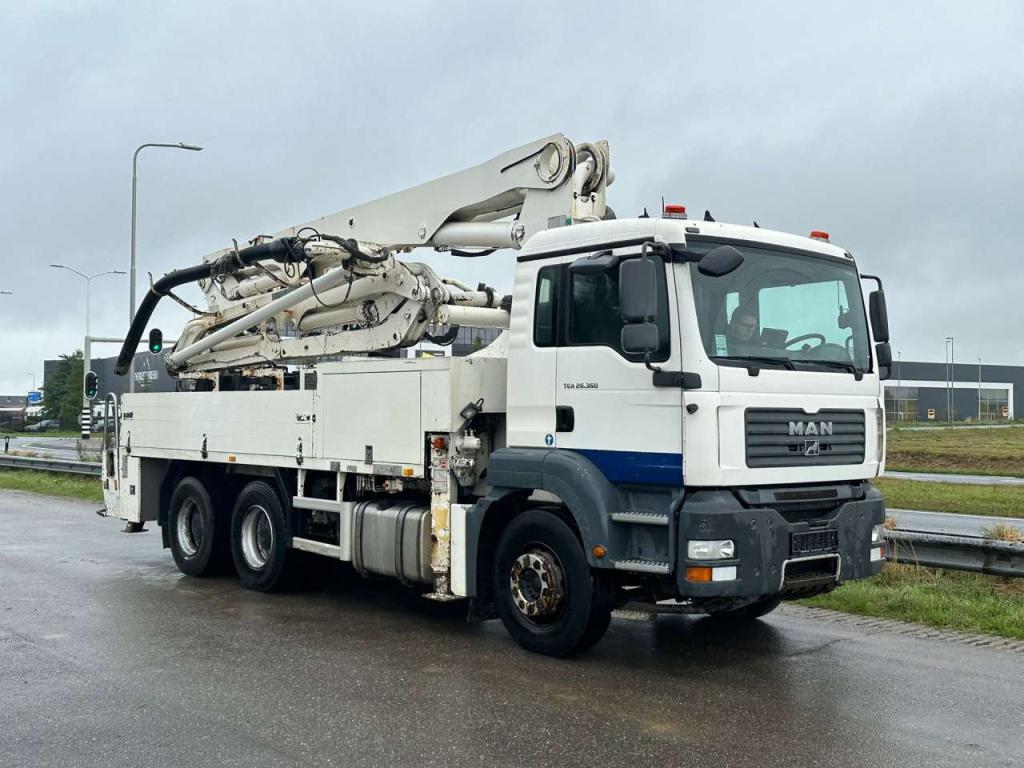 Man TGA 26.360 6x4 with Putzmeister BSF24-4.16 24m Concrete Pump Foto 7