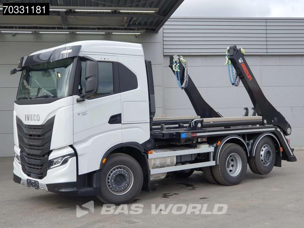 Iveco X-Way 530 6X2 NEW! Hiab FTR18 skiploader Automatic Euro 6 Foto 3
