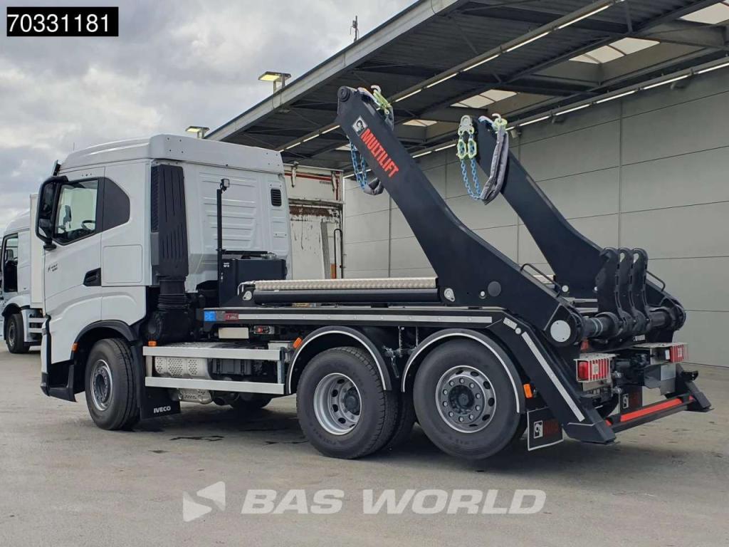 Iveco X-Way 530 6X2 NEW! Hiab FTR18 skiploader Automatic Euro 6 Foto 5